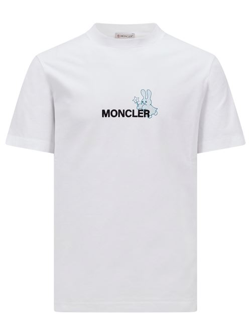 T-shirt Moncler x FRGMT in cotone con logo Cartoon   Moncler Genius | 9U8C000-01M3265001